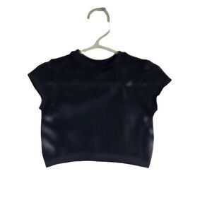 Skims mesh cropped tee Nwt
